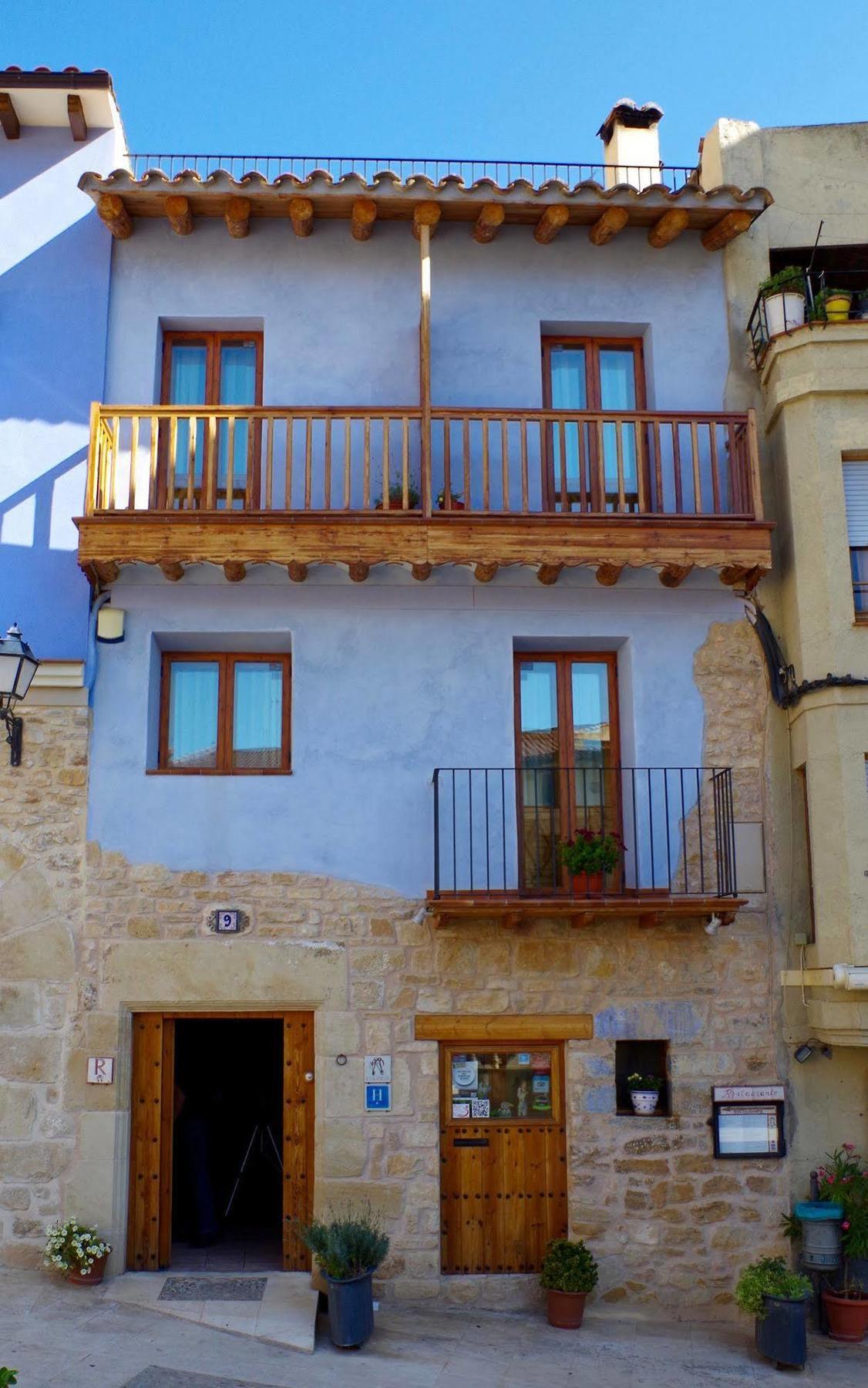 La Alquería Hotel Ráfales Exterior foto